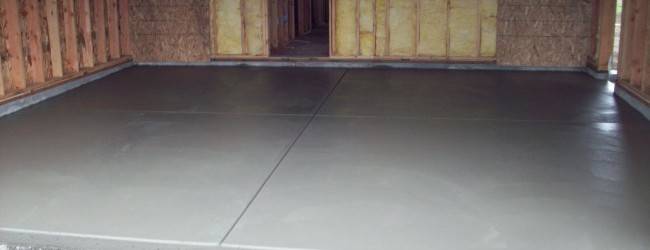 Как правильно заливать бетонные полы в гараже